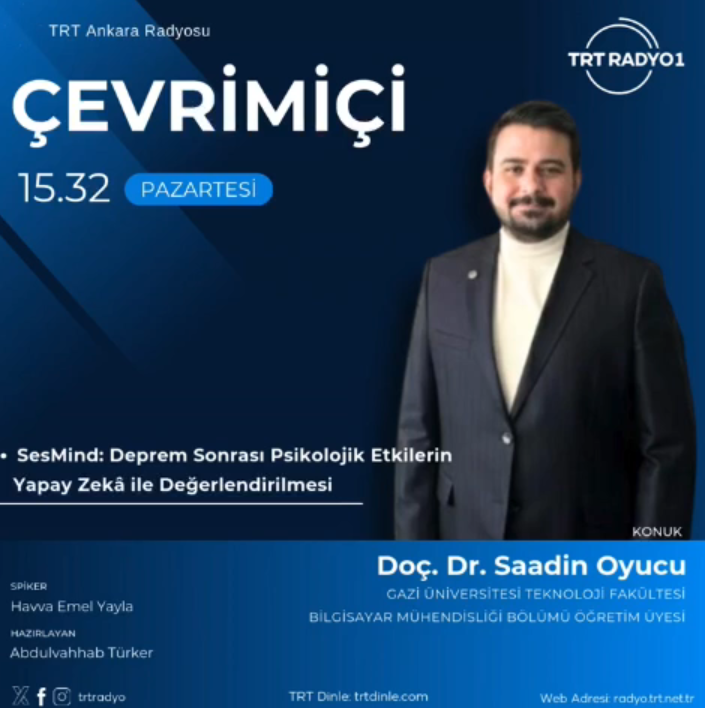 Doç. Dr. Saadin Oyucu TRT Radyo 1