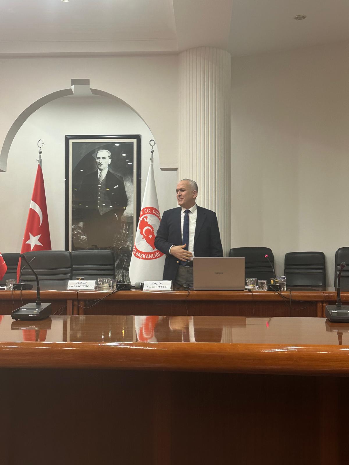 Prof. Dr. Şeref Sağıroğlu - CB Strateji ve Bütçe Başkanlığı
